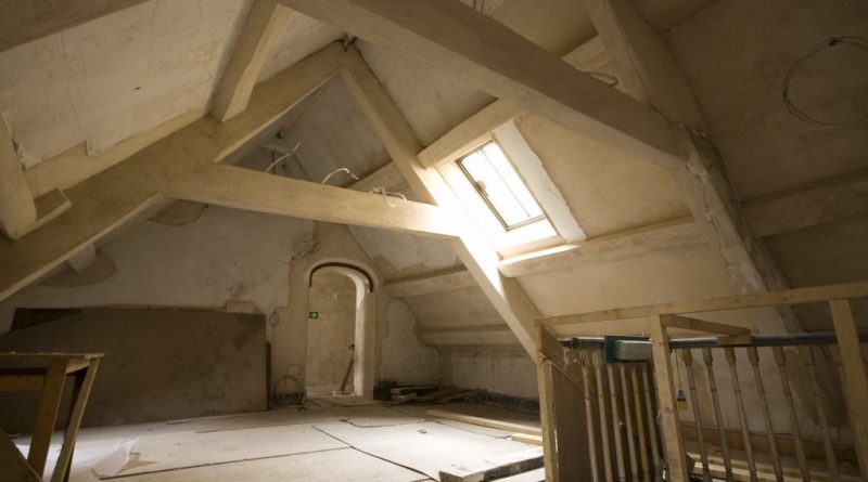 Epworth Poltergeist - A similar garret space to the Old Rectory